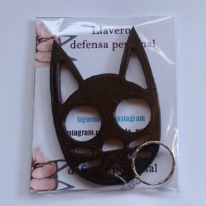 Llavero defensa personal Gato