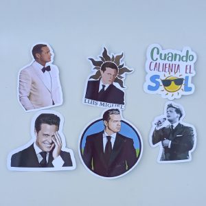 6 Stikers Luis Miguel