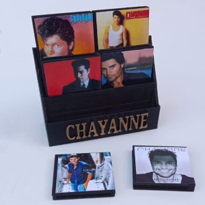 Mueble Miniatura discografía de CD - Chayanne